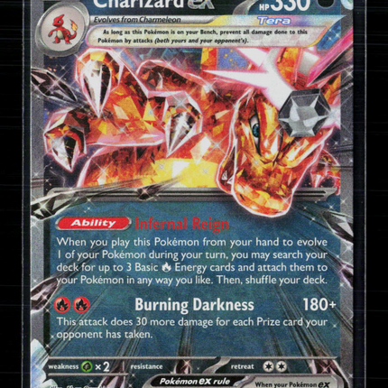 Pokemon 2024 Scarlet & Violet Charizard EX #SVP EN 196