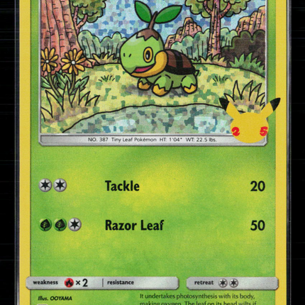 Pokemon 2021 Celebrations Turtwig #4/25
