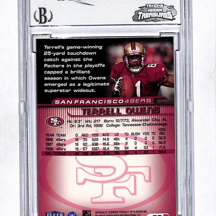1999 Fleer Focus Terrell Owens #69