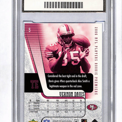 2006 Upper Deck UD Premiere Vernon Davis #5