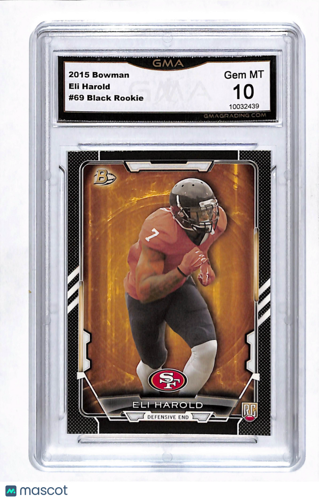 2015 Bowman Eli Harold #69 Black RC