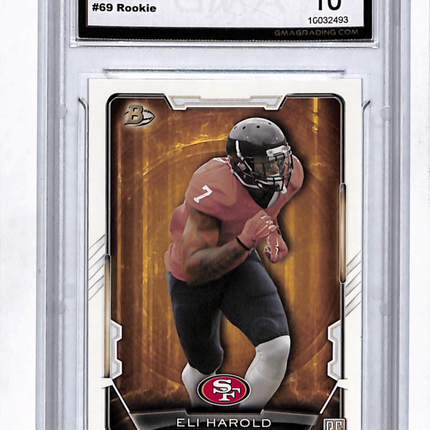 2015 Bowman Eli Harold #69 RC