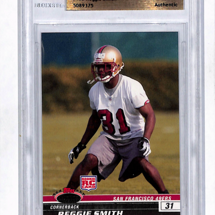 2008 Topps Stadium Club Reggie Smith #190 Blank Back 1/1 RC