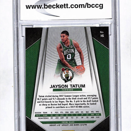 2017 Panini Prizm Jayson Tatum #16 RC