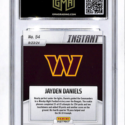 2024 Panini Instant Jayden Daniels #54 RC