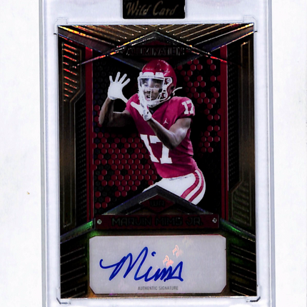 2023 Wild Card Alumination Marvin Mims Jr. #AB-86 Auto