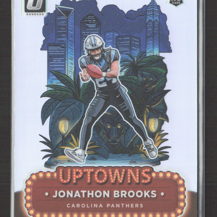 2024 Panini Donruss Optic Prizm Uptown Jonathon Brooks #13 RC