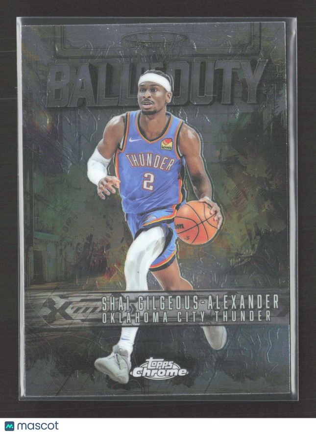 2025 Topps Chrome Ball of Duty Shai Gilgeous-Alexander #BD-6
