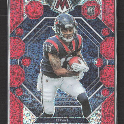 2023 Panini Mosaic Prizm Tank Dell #352 Red Sparkle RC