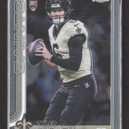 2025 Topps Chrome Tyler Shough #398 RC