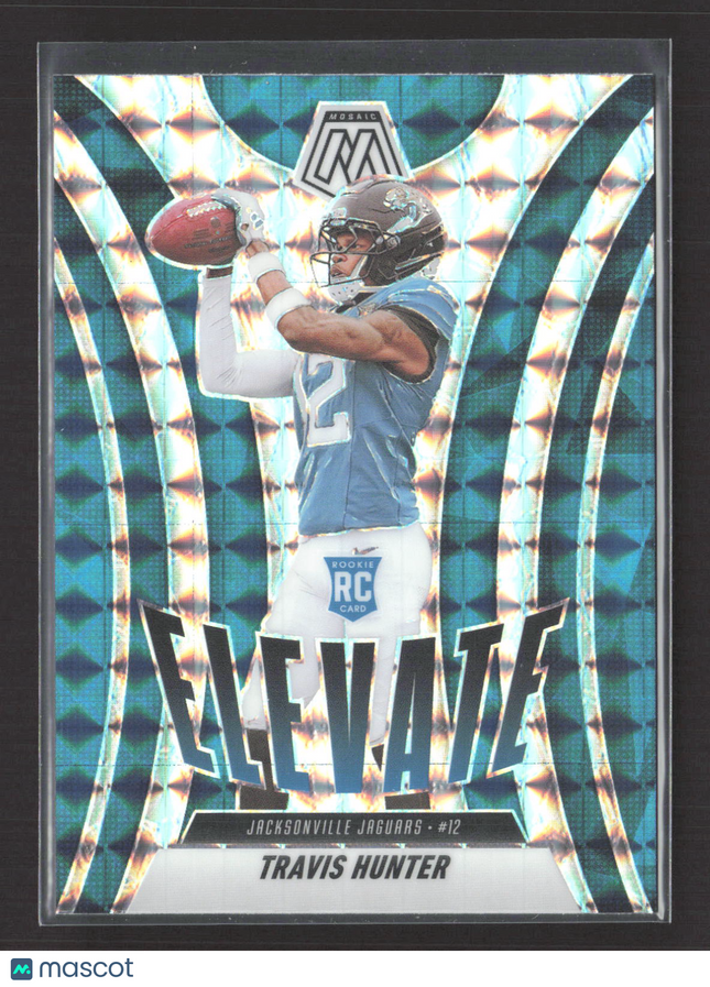 2025 Panini Mosaic Football Travis Hunter #1 RC Silver