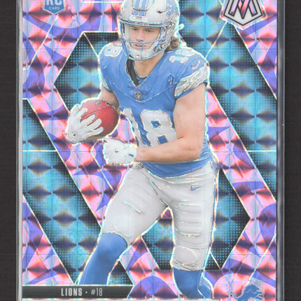 2025 Panini Mosaic Prizm Isaac TeSlaa #319 RC Pink