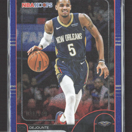 2026 Topps NBA Hoops Dejounte Murray #231 Blue 038/149