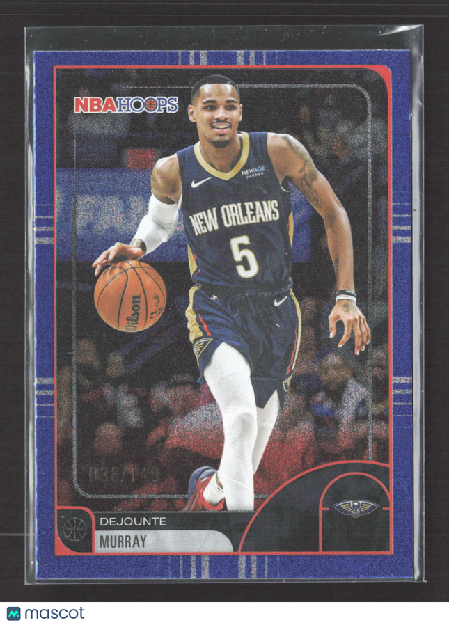 2026 Topps NBA Hoops Dejounte Murray #231 Blue 038/149