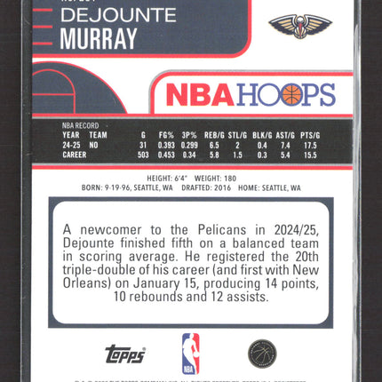 2026 Topps NBA Hoops Dejounte Murray #231 Blue 038/149