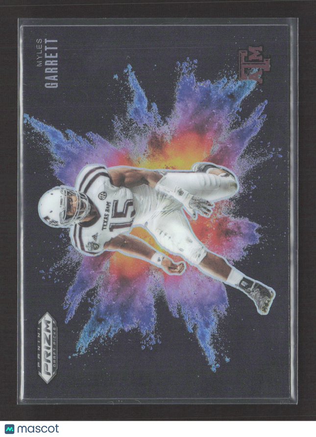 2023 Panini Prizm Draft Picks Color Blast Myles Garrett #26