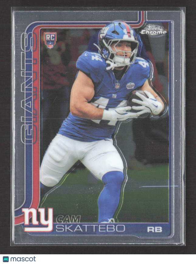 2025 Topps Chrome Cam Skattebo #331 RC
