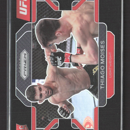 2022 Panini Prizm UFC Thiago Moises #2 Black Rc 1/1