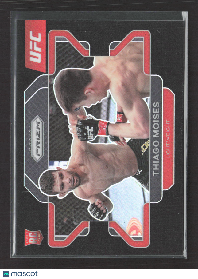 2022 Panini Prizm UFC Thiago Moises #2 Black Rc 1/1