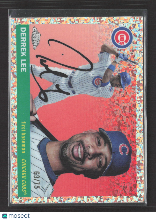 2025 Topps Chrome Derrek Lee #424 Mini Diamond Refractor 63/75