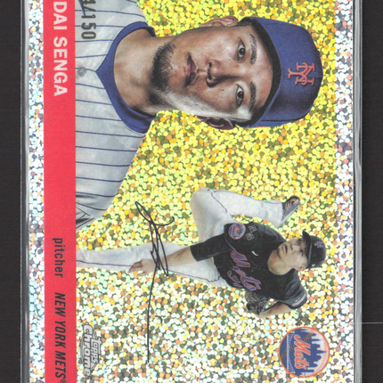 2025 Topps Chrome Platinum Kodai Senga #143 Speckle /150
