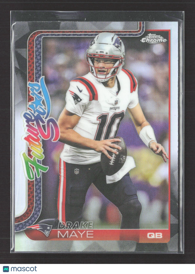 2025 Topps Chrome Future Stars Drake Maye #FS-7 Refractor