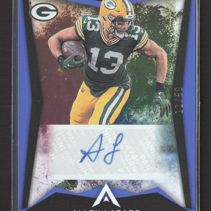 2023 Panini Chronicles Ascension Allen Lazard #ASC-ALL Blue 11/50 Auto