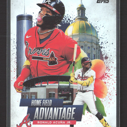 2025 Topps Home Field Advantage Ronald Acuna Jr. #HA-2