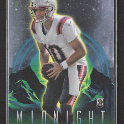 2024 Topps Midnight Morning Drake Maye #62 RC 071/149