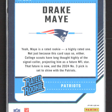 2024 Panini Donruss Optic Football Drake Maye #229 Pink