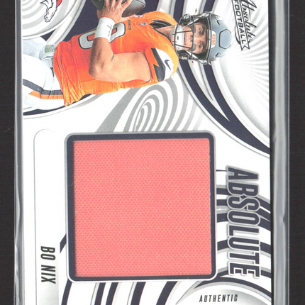 2025 Panini Absolute Football Bo Nix #AJ-BNX Jersey