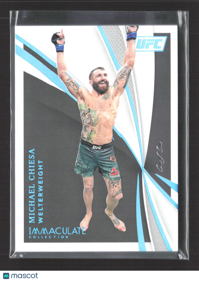 2021 Panini Immaculate Collection UFC Michael Chiesa #75 Platinum 1/1