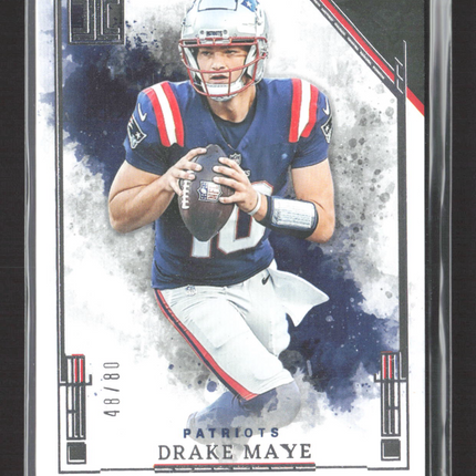 2025 Panini Impeccable Football Drake Maye #46 48/80