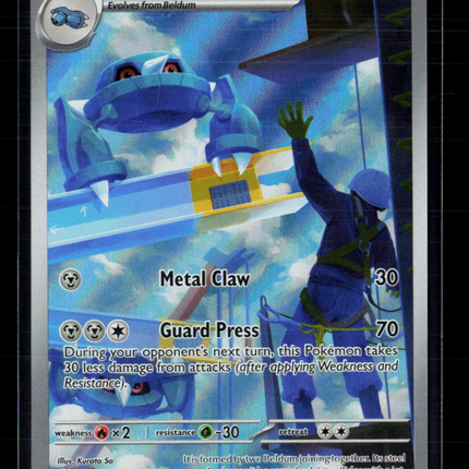 Pokemon 2026 Mega Evolution – Ascended Heroes Metang #94/86