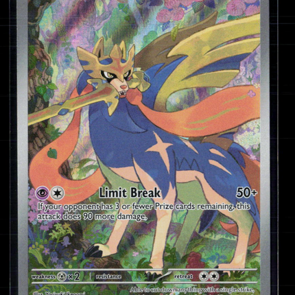 Pokemon 2025 Scarlet & Violet Phantasmal Flames Zacian #100/94