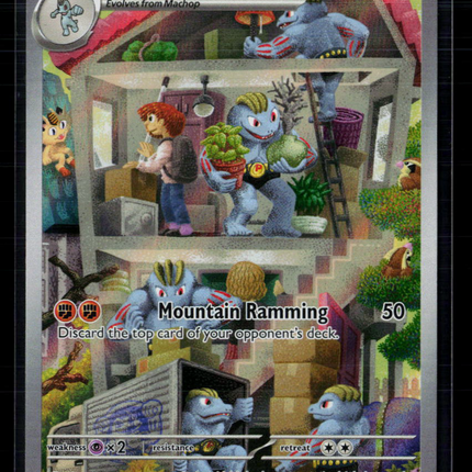 Pokemon 2023 Scarlet & Violet 151 Machoke #177/165