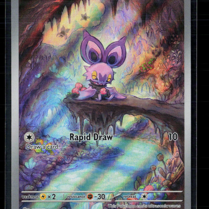 Pokemon 2025 Journey Together Noibat #169/159