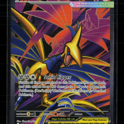 Pokemon 2026 Mega Evolution – Ascended Heroes Mega Skarmory EX FA #106/88