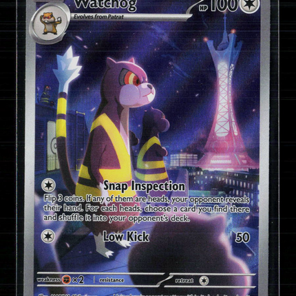 Pokemon 2026 Mega Evolution – Chaos Rising Watchog #97/86