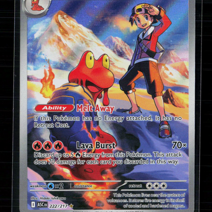 Pokemon 2026 Mega Evolution – Ascended Heroes Ethan's Magcargo #222/217
