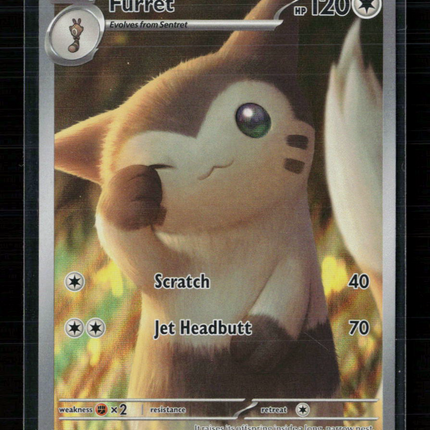 Pokemon 2025 Journey Together Furret #168/159
