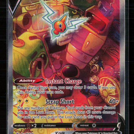 Pokemon 2022 Lost Origin Rotom V FA #177/196