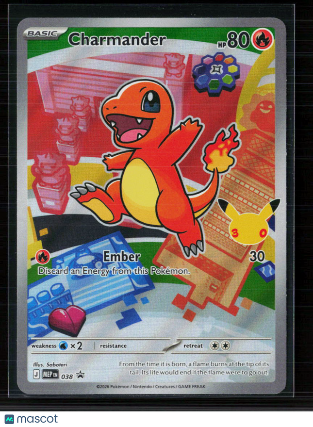 Pokemon 2026 Mega Evolution Charmander #038