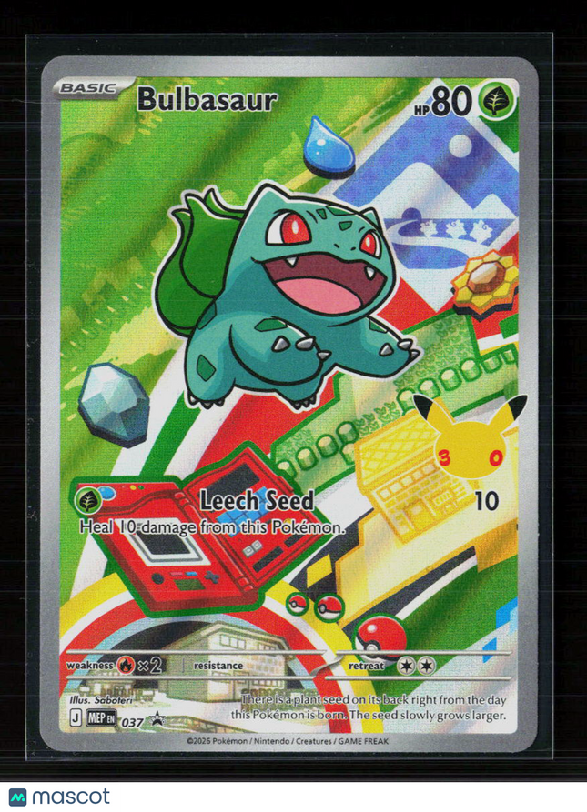 Pokemon 2025 Journey Together Bulbasaur #037