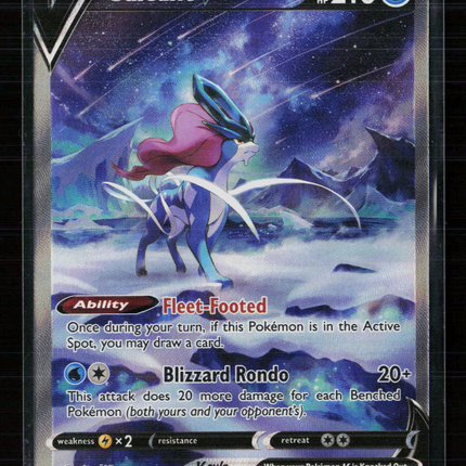Pokemon 2023 Crown Zenith Suicune V SAR #GG38/GG70