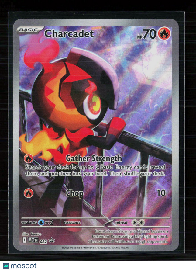 Pokemon 2025 Mega Evolution Charcadet #022