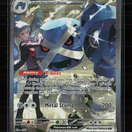 Pokemon 2026 Ascended Heroes Steven's Metagross EX FA SAR #289/217