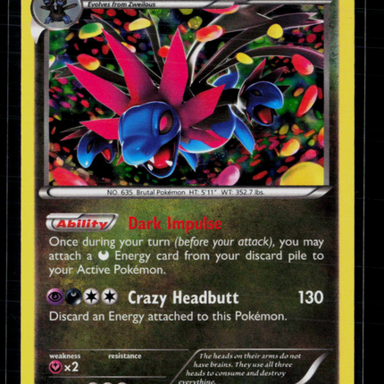 Pokemon 2014 Phantom Forces Hydreigon #74/119