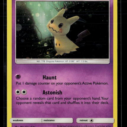Pokemon 2017 Sun & Moon Mimikyu #SM29
