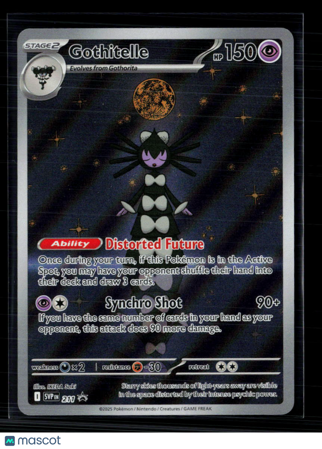 Pokemon 2025 Scarlet & Violet Gothitelle #SVP EN 211